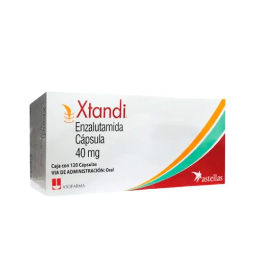 XTANDI-ENZALUTAMIDA 40MG CAPSULA (ASTELLA FARMA COLOMBIA S.A)