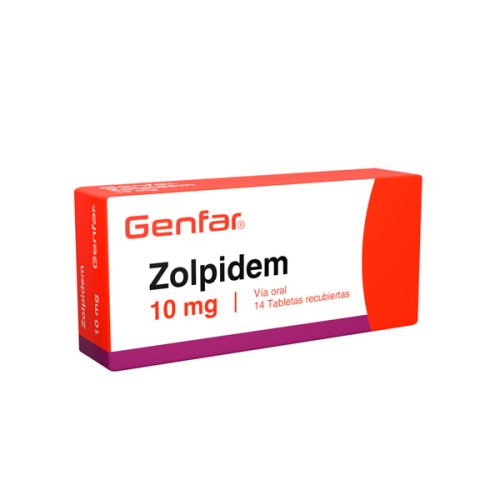 ZOLPIDEM 10MG TABLETAS (GENFAR S.A)