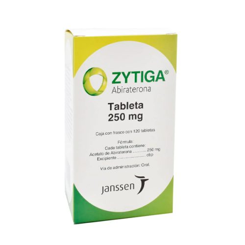 ZYTIGA-ACETATO DE ABIRATERONA 250MG TABLETA (JANSSEN CILAG S.A)