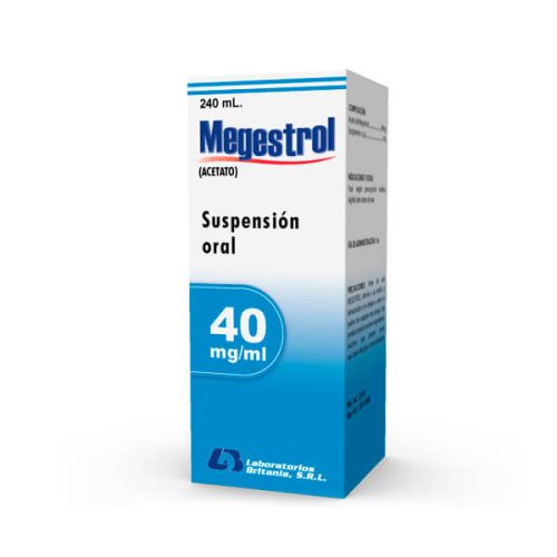 MEGARA-ACETATO DE MEGESTROL 40MG/ML SUSPENSIÓN (FAST PHARMA S.A.S)