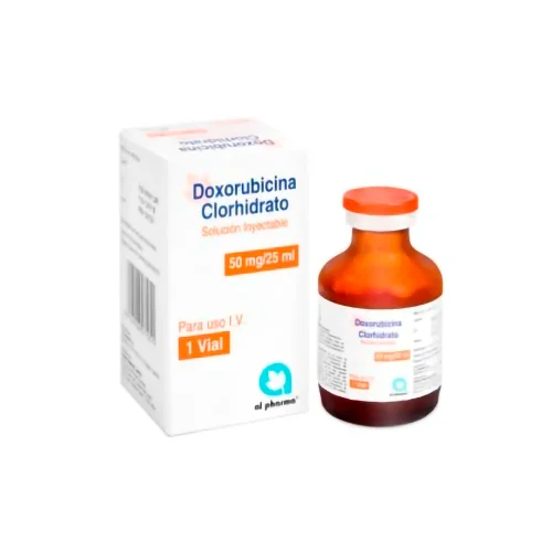 DOXORUBICINA CLORHIDRATO 50MG SOLUCION INYECTABLE (ALPHARMA S.A)